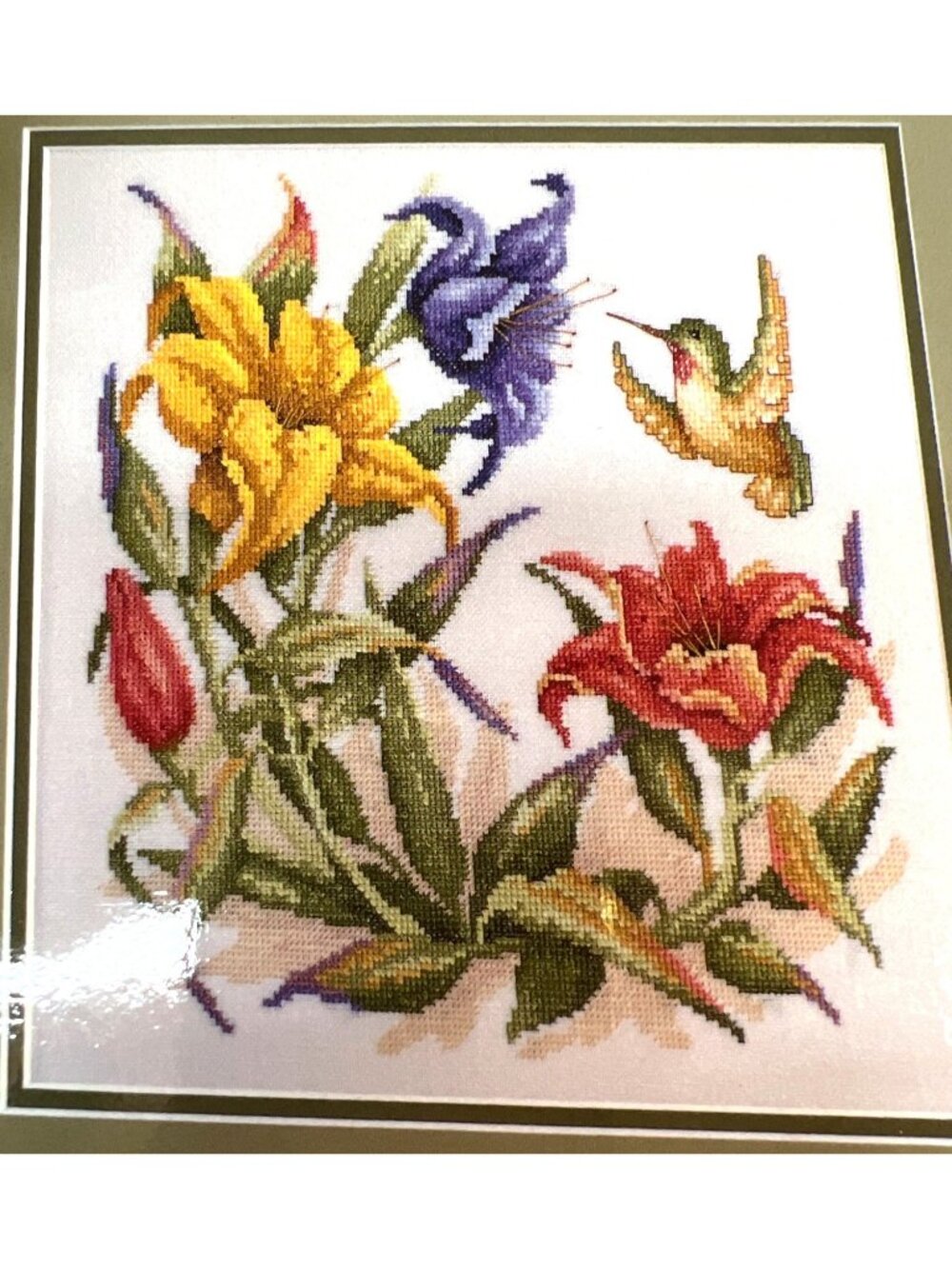 Hummingbird Quartet Cross-Stitch Pattern Book By Frankie Buckley Leisure Arts